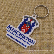 Custom Merchiston Castle School Soft PVC Keychain pour étudiants